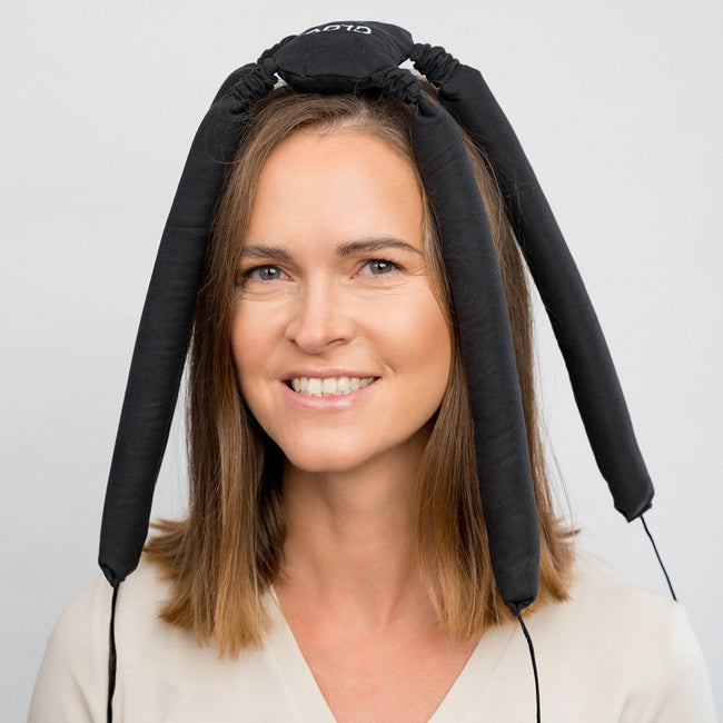 Glov CoolCurl Spider Set wałki do kręcenia włosów na zimno do włosów długiej i średniej długości Black 4szt