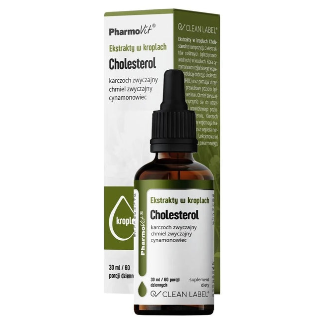 Pharmovit Cholesterol suplement diety w kroplach 30ml