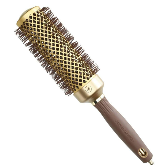 Olivia Garden Expert Blowout Speed Gold&Brown szczotka do modelowania włosów 45mm