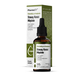 Pharmovit Ekstrakty w kroplach Stawy Kości Mięśnie suplement diety w kroplach 30ml