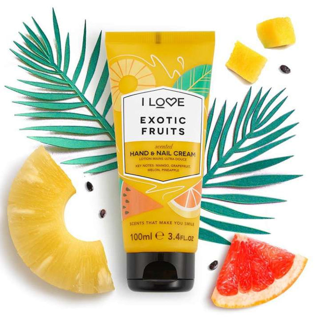 I Love Scented Hand & Nail Cream nawilżający krem do dłoni i paznokci Exotic Fruit 100ml