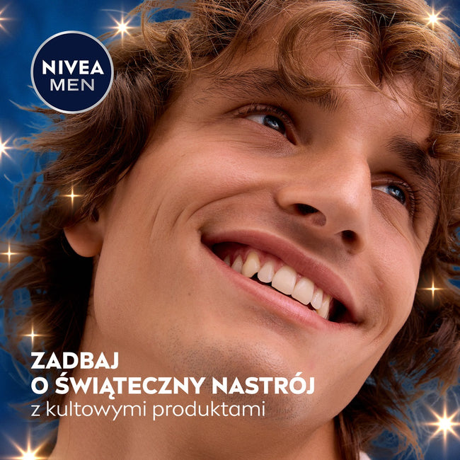 Nivea Men Feel So Calm zestaw żel pod prysznic 3w1 250ml + łagodzący balsam po goleniu 100ml + łagodząca pianka do golenia 200ml