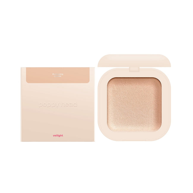 Poppy Head Veilight wypiekany rozświetlający puder do twarzy