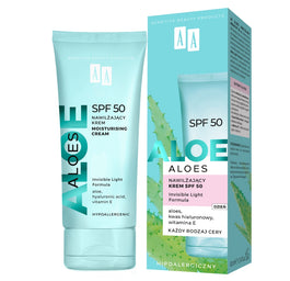 AA Aloes nawilżający krem SPF50 40ml