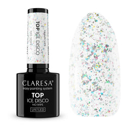 Claresa Top No Wipe Ice Disco top hybrydowy 5g