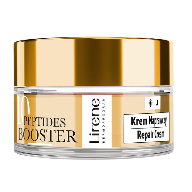 Lirene 10 Peptides Booster krem naprawczy 70+ 50ml