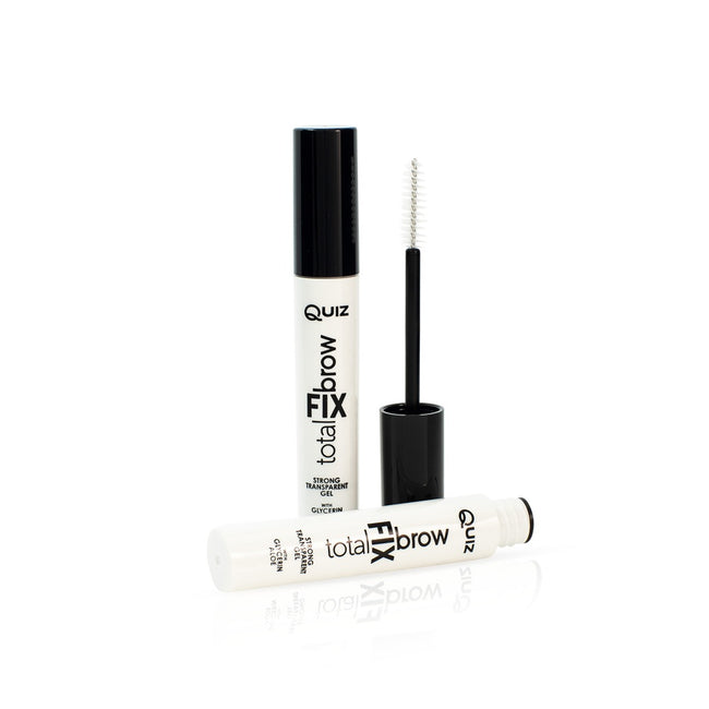 Quiz Cosmetics Transparent Gel Total Fix Brow transparentny żel utrwalający do brwi z aloesem