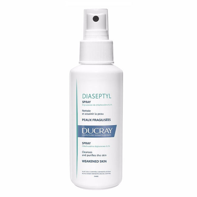 DUCRAY Diaseptyl spray do oczyszczania skóry i dezynfekcji ran 125ml