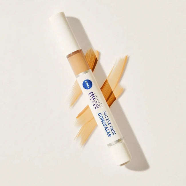Nivea Hyaluron Cellular Filler 3In1 Eye Care Concealer krem korygujący cienie pod oczami