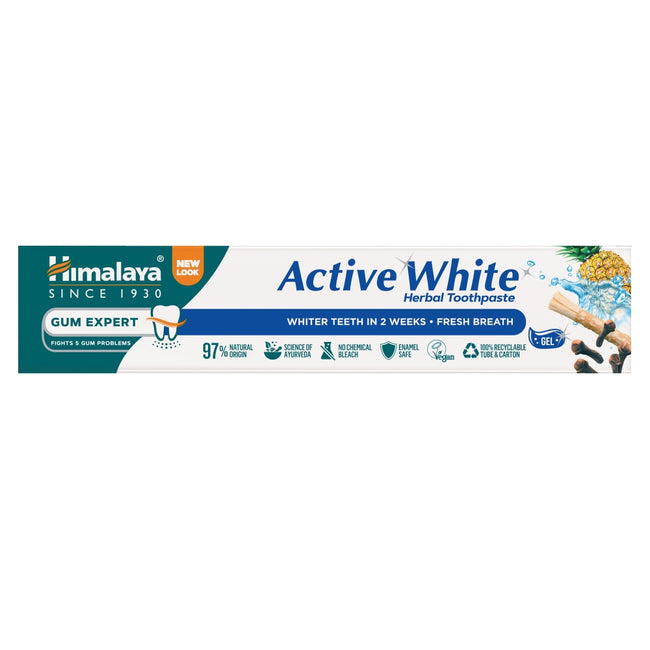 Himalaya Ziołowa pasta wybielająca w żelu Active White 75ml