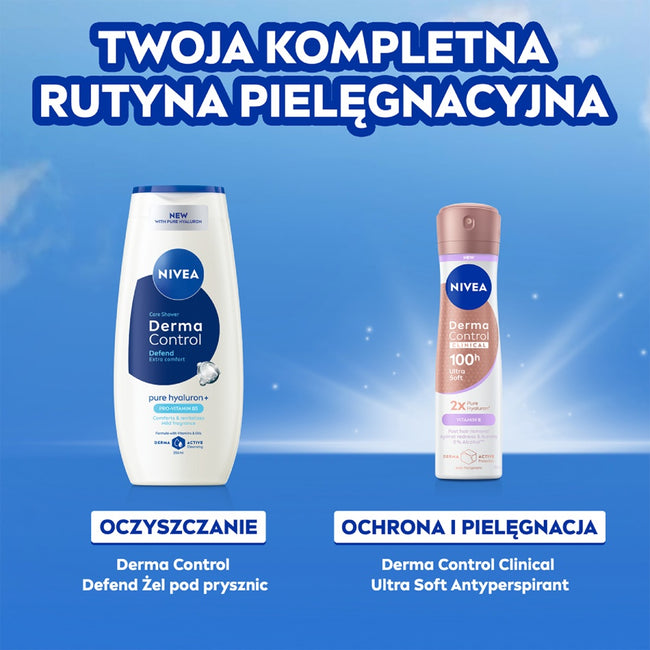 Nivea Derma Control Clinical Ultra Soft antyperspirant spray 150ml