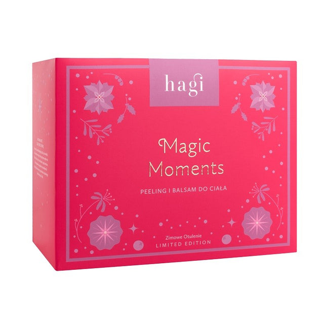 Hagi Magic Moments zestaw peeling do ciała 200ml + balsam do ciała 75ml