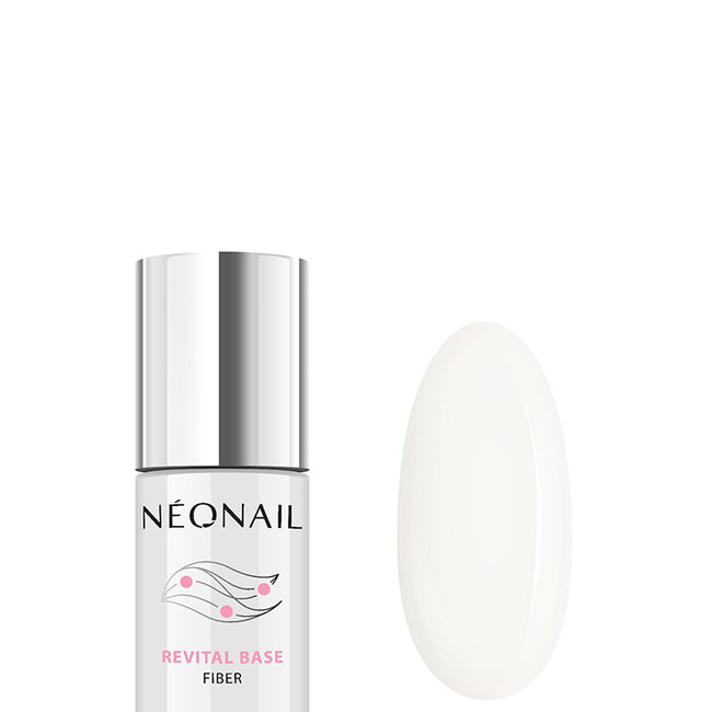NeoNail Revital Base Fiber wzmacniająca baza hybrydowa Milky Cloud 7.2ml