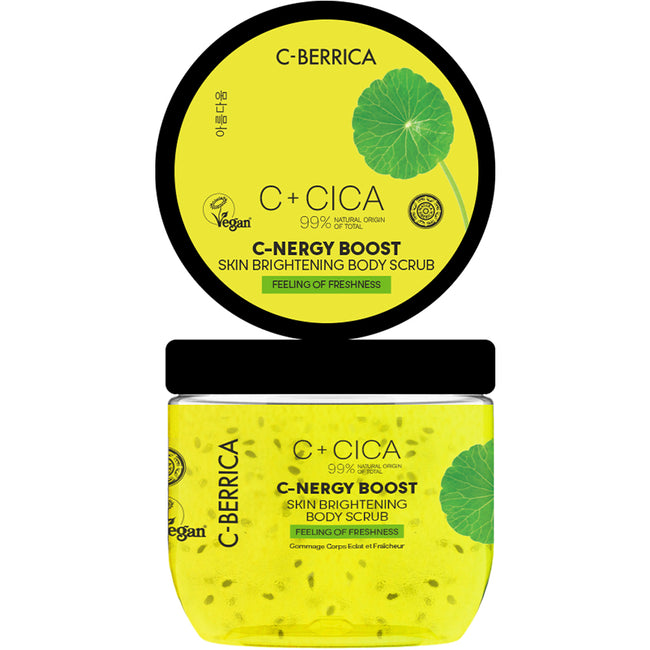 Natura Siberica Cica C-Berrica rozświetlający peeling do ciała 200ml