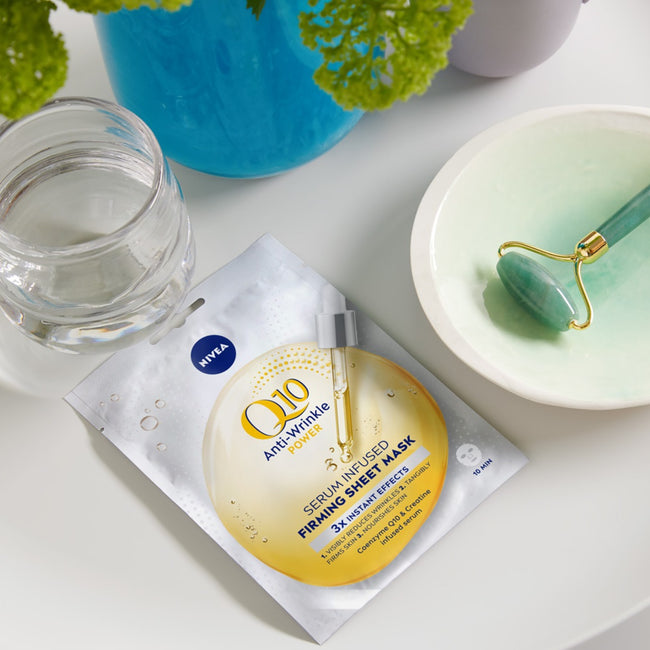 Nivea Q10 maska w płachcie z serum przeciwzmarszczkowym 1szt