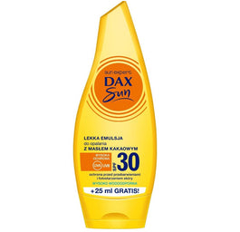 Dax Sun Lekka emulsja do opalania z masłem kakaowym SPF30 175ml
