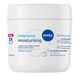 Nivea Intensive Moisturising błyskawicznie nawilżający krem do ciała 400ml