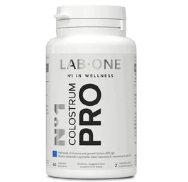 LAB ONE N°1 Colostrum Pro suplement diety wspierający odporność 60 kapsułek