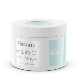 Nacomi Maska do włosów z olejem arganowym i proteinami kaszmiru 200ml