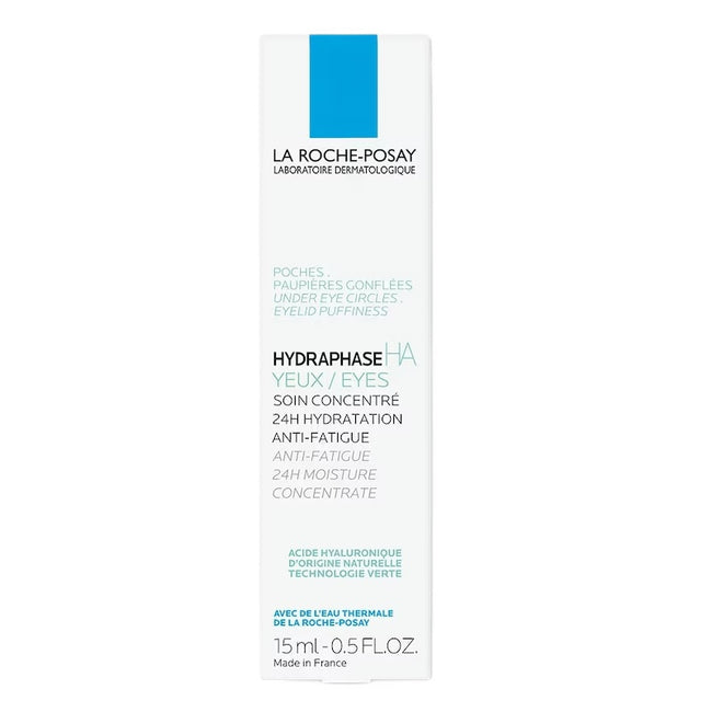 La Roche Posay Hydraphase HA intensywnie nawilżający koncentrat pod oczy przeciw oznakom zmęczenia 15ml