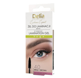 Delia Eyebrow Expert żel do laminacji brwi Brąz 4ml