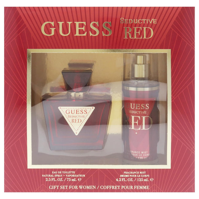 Guess Seductive Red zestaw woda toaletowa spray 75ml + mgiełka do ciała 125ml