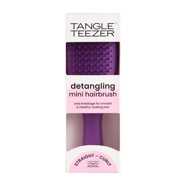 Tangle Teezer The Mini Ultimate Detangler mała szczotka do włosów Fresh Purple