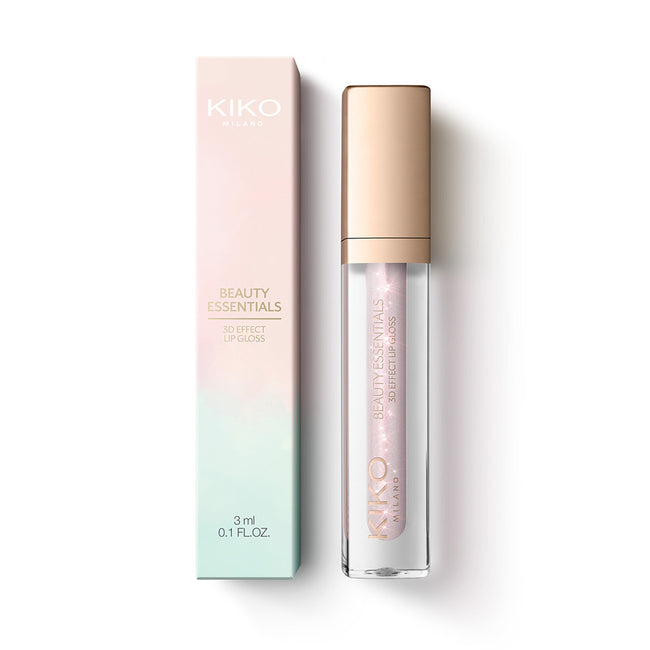 KIKO Milano Beauty Essentials 3D Effect Lip Gloss błyszczyk do ust z efektem 3D i świetlistym wykończeniem