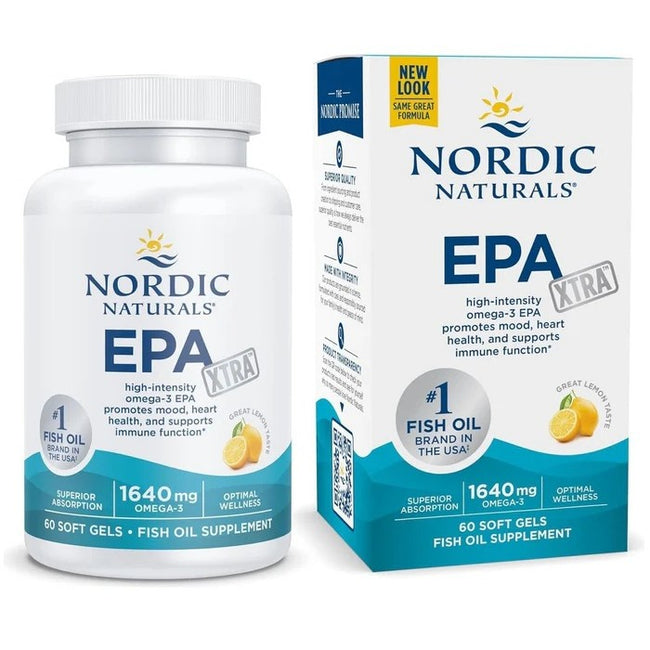 Nordic Naturals EPA Xtra wysoko skoncentrowane kwasy EPA suplement diety Cytryna 60 kapsułek