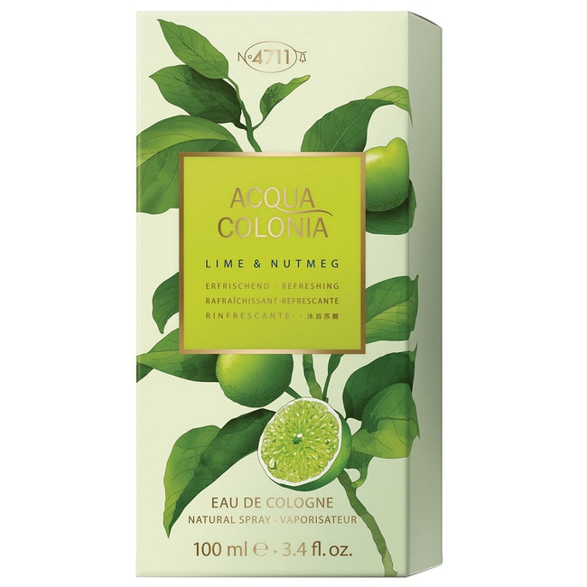 4711 Acqua Colonia Lime & Nutmeg woda kolońska spray 100ml