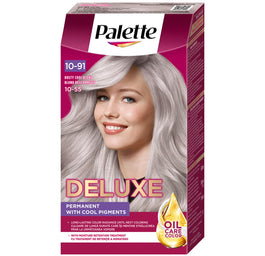 Palette Deluxe farba do włosów 10-91 Popielaty Chłodny Blond