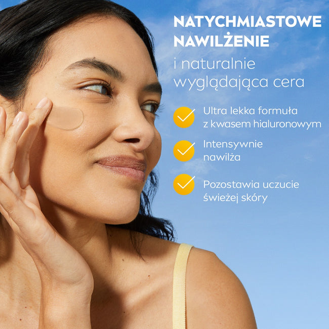 Nivea Sun Ultra Light Daily Fluid SPF50+ fluid do twarzy Medium Tinted 40ml