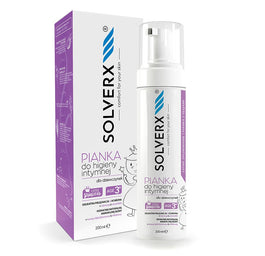 SOLVERX Little Princess pianka do higieny intymnej dla dziewczynek 200ml