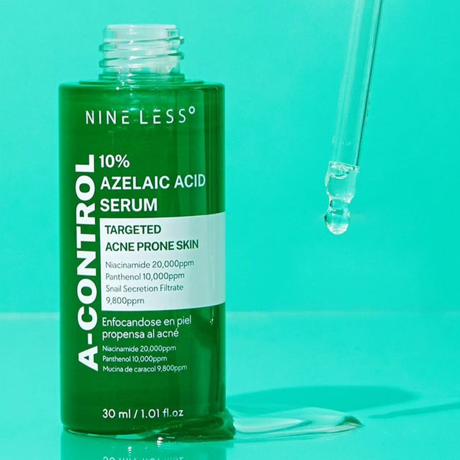 NINE LESS A-Control 10% Azelaic Acid Serum rozjaśniające serum do twarzy 30ml