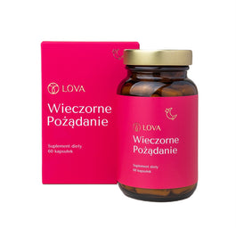 LOVA Wieczorne Pożądanie suplement diety 60 kapsułek