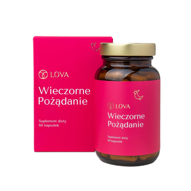 LOVA Wieczorne Pożądanie suplement diety 60 kapsułek