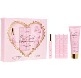 Sabrina Carpenter Sweet Tooth zestaw woda perfumowana spray 30ml + woda perfumowana spray 10ml + balsam do ciała 75ml