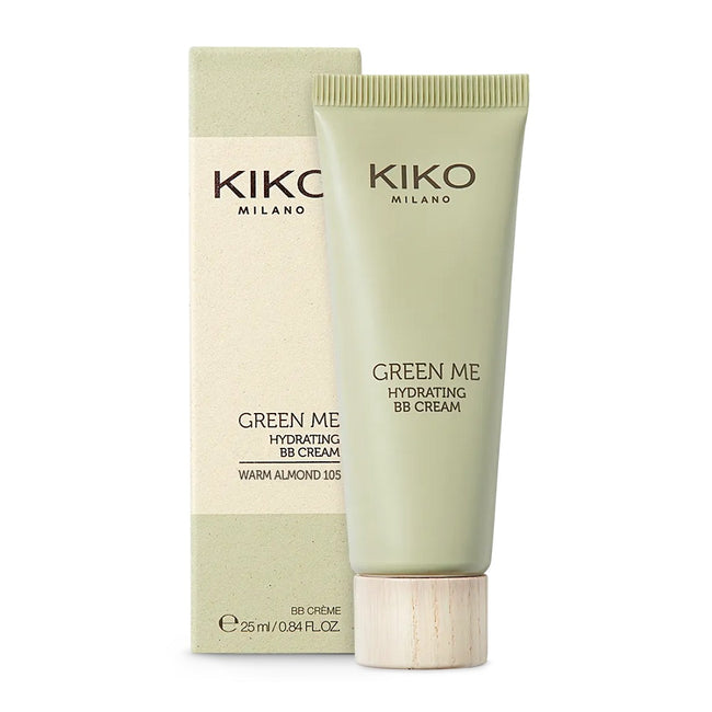 KIKO Milano Green Me Hydrating BB Cream nawilżający krem koloryzujący o naturalnym wykończeniu 105 Warm Almond 25ml