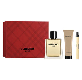 Burberry Hero zestaw woda toaletowa spray 100ml + żel pod prysznic 75ml + woda toaletowa spray 10ml