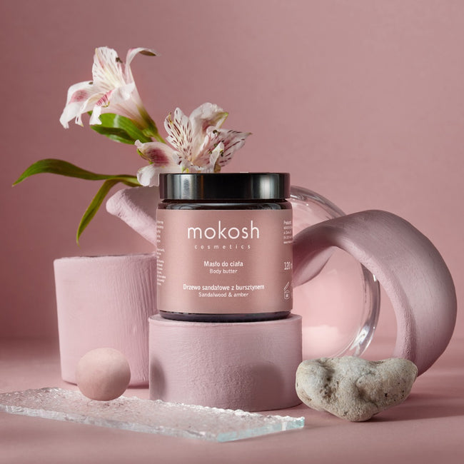 Mokosh Regenerujące masło do ciała Drzewo sandałowe z bursztynem 120ml