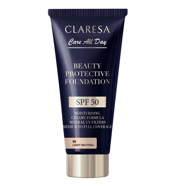 Claresa Beauty Protective Foundation nawilżający podkład z filtrem SPF50
