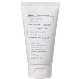 Korres Greek Yoghurt kremowy żel do mycia twarzy z probiotykami 75ml