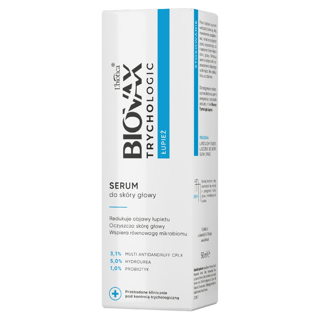 BIOVAX Trychologic Łupież serum do skóry głowy 50ml