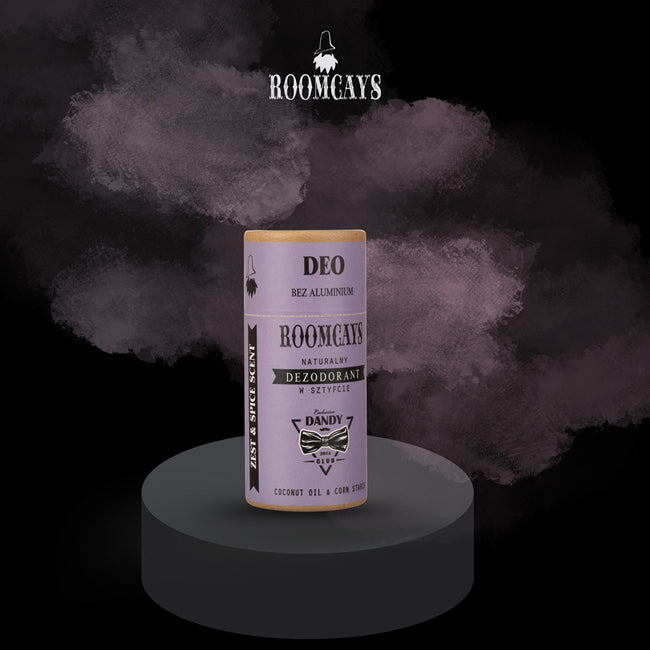 ROOMCAYS Naturalny dezodorant w sztyfcie bez aluminium Zest & Spice 65g