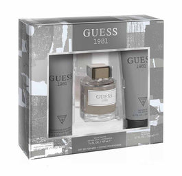 Guess Guess 1981 for Men zestaw woda toaletowa spray 100ml + żel pod prysznic 200ml + dezodorant spray 226ml
