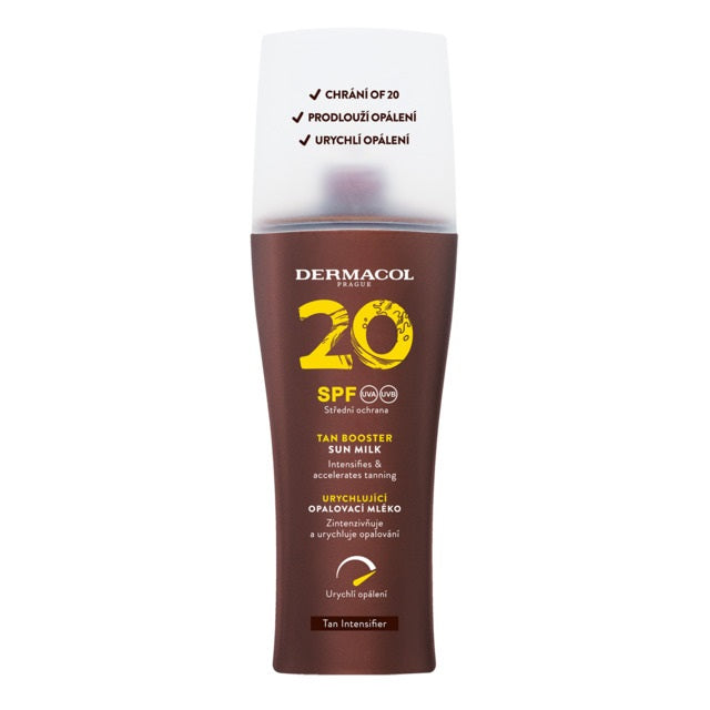 Dermacol Tan Booster Sun Milk mleczko ochronne przyspieszające opalanie SPF20 200ml