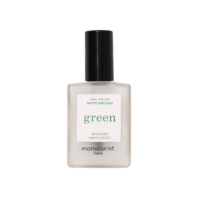 Manucurist Green Matte Top Coat matowy lakier nawierzchniowy 15ml