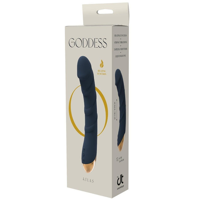 Dream Toys Goddess Collection Atlas wibrator z funkcją podgrzewania
