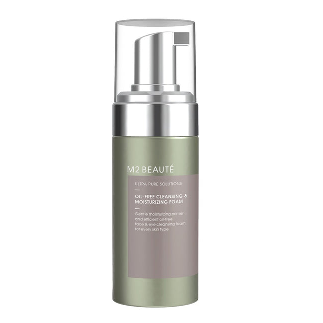M2 BEAUTE Oil-Free Cleansing & Moisturizing Foam beztłuszczowa pianka oczyszczająco-nawilżająca 100ml