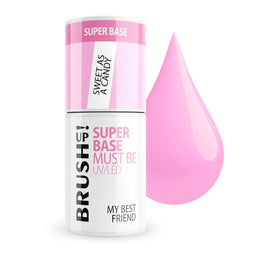 BrushUp! Super Base baza hybrydowa do paznokci Sweet As A Candy 5g